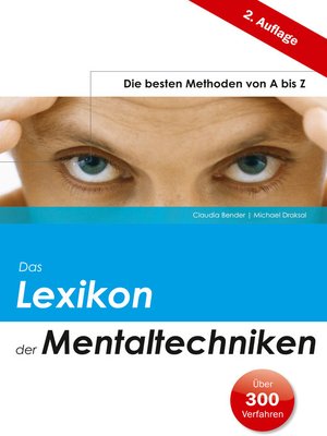 cover image of Das Lexikon der Mentaltechniken